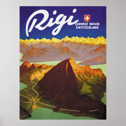 Rigi, Schweiz Poster (Vorne)