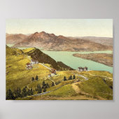 Rigi Staffel and Pilatus, Rigi, Schweiz Poster (Vorne)