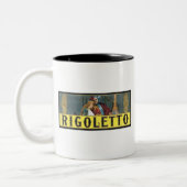 Rigoletto-Zigarrenschild Zweifarbige Tasse (Links)