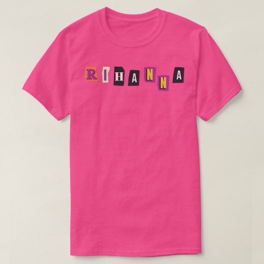 RIHANNA TShirt 9 (Design vorne)