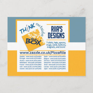 Riia's Designs Postkarte