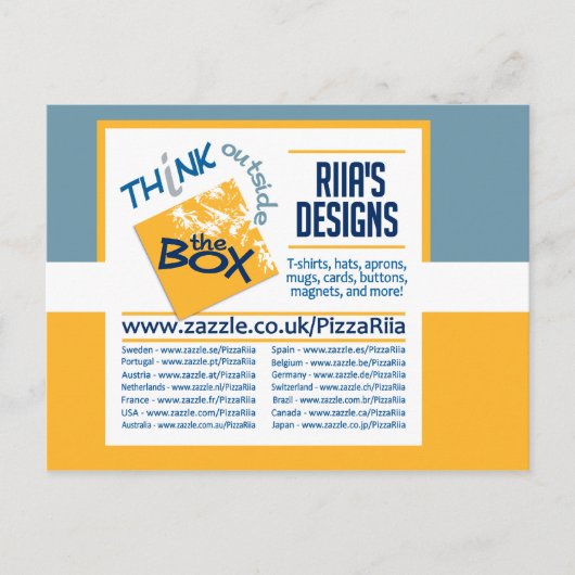 Riia's Designs Postkarte (Vorderseite)