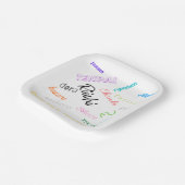 Riichi mahjong Themenpapierplatte Pappteller (Gewinkelt)