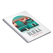 Rijeka Croatia Vintag Minimal Foto Magnet Notizblock (Rechte Seite)