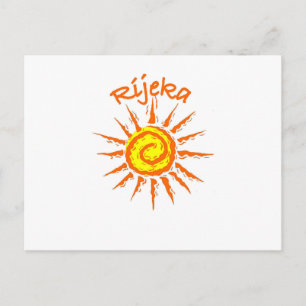 Rijeka, Kroatien Postkarte