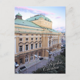 Rijeka, Kroatien Stadt Aussicht Postkarte