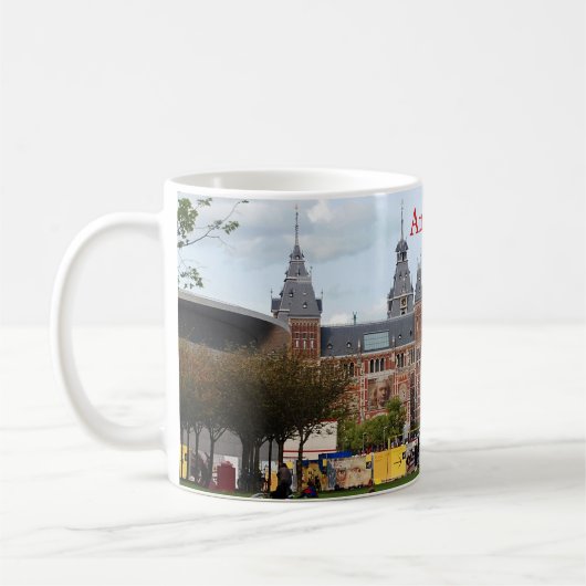 Rijksmuseum in Amsterdam Kaffeetasse (Links)
