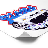 Rikanischer Stil Poster (Ecke)