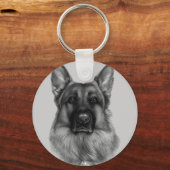 Rikko, Deutscher Schäferhund Schlüsselanhänger (Vorderseite)