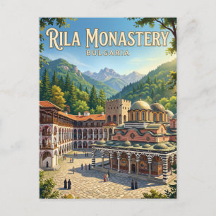 Rila-Kloster Bulgarien Postkarte
