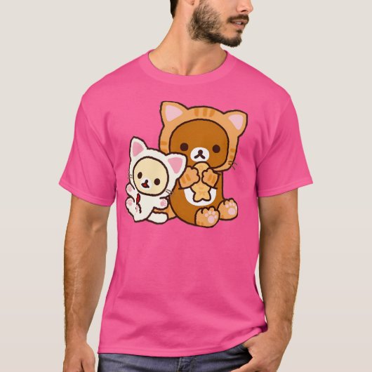Rilakkuma-and-Korilakkuma-in-Kostüme T-Shirt (Vorderseite)