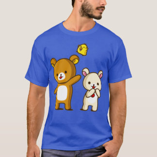 Rilakkuma Korilakkuma und Kiiroitori T-Shirt
