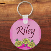 Riley Daisy Schlüsselanhänger (Vorderseite)