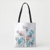 Riley Floral Monogramm Tasche (Vorderseite)