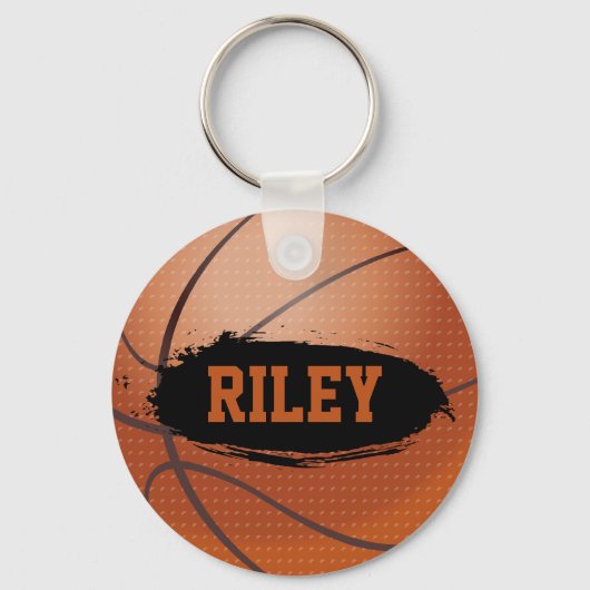 Riley Grunge Basketball Schlüsselanhänger / Keyrin (Vorderseite)