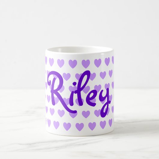 Riley im Lila Kaffeetasse (Mittel)