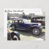 Riley Kestrel Sports Saloon Postkarte (Vorne/Hinten)