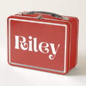 Riley Metall Brotdose (Vorderseite)