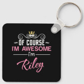 Riley Natürlich bin ich Phantastisch Schlüsselanhänger (Rückseite)