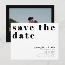RILEY Retro Bold Zurzeit Save the Date