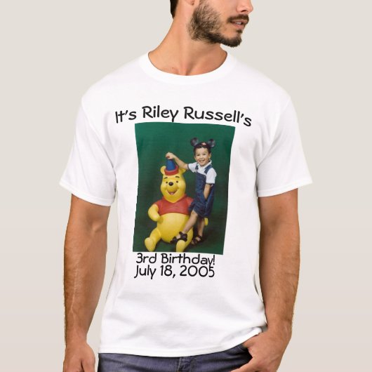 Riley Russell 3. T-Shirt (Vorderseite)