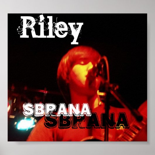 Riley Sbrana Poster #2 (Vorne)