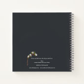 Riley the bluebird Spiral Notebook Notizblock (Rückseite)