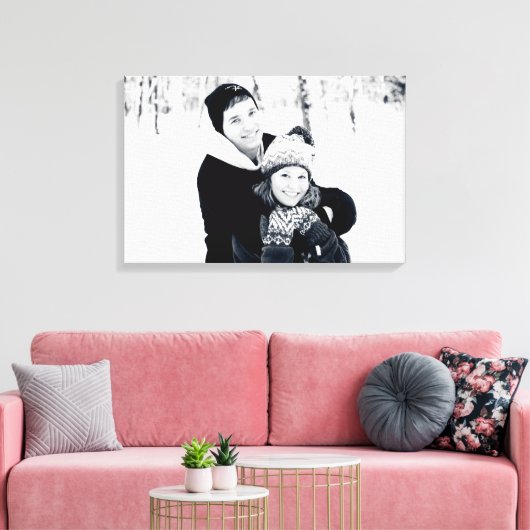 Riley und Ellen Leinwanddruck (Insitu (Wohnzimmer))