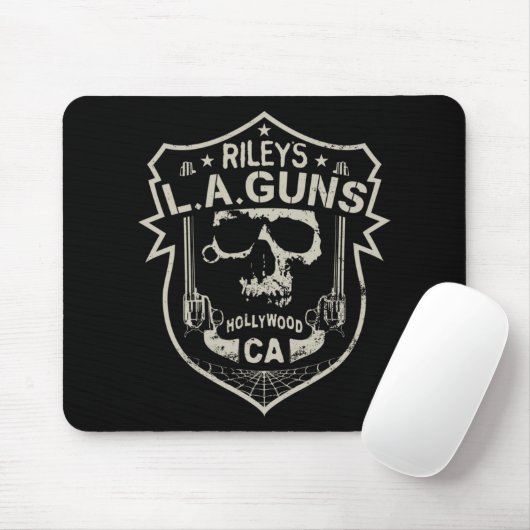 Riley's L.A.GUNS Mouse Pad Mousepad (Mit Mouse)