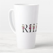 Rileys Name. Ich heiße Riley. Milchtasse (Linke Ecke)