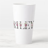 Rileys Name. Ich heiße Riley. Milchtasse (Vorderseite)