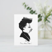 Rilke Caricature Postkarte (Stehend Vorderseite)