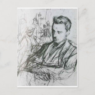 Rilke - Sketch Postkarte