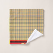 Rilla Kariert Badhandtuch Set (Waschlappen)