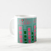 Rilo Kiley Fan Art Kaffeetasse (Vorderseite Links)