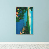 Rim of the World Drive in San Bernardino Leinwanddruck (Insitu (Holzboden))