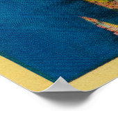 Rim of the World Drive in San Bernardino Poster (Ecke)