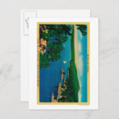 Rim of the World Drive in San Bernardino Postkarte (Vorne/Hinten)