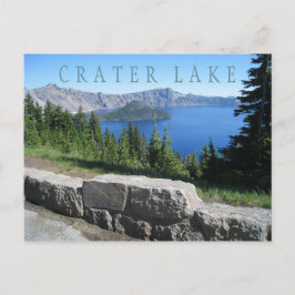 Rim Village View of Crater Lake, National Park, OR Postkarte
