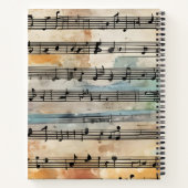 Rimas Musicales Notizblock (Rückseite)