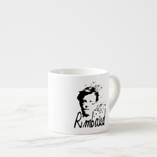 RIMBAUD 2x Kaffee Cup Espressotasse (Vorderseite Rechts)