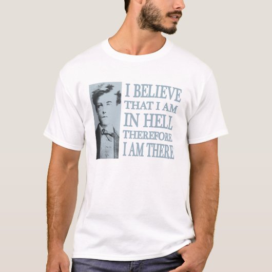 Rimbaud im Höllen-T-Shirt T-Shirt (Vorderseite)