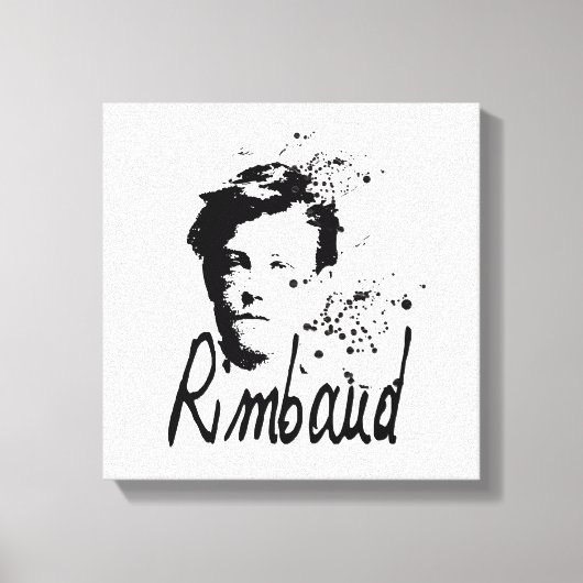 RIMBAUD - Leinwand für Grafik (Vorderseite)