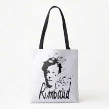 RIMBAUD-Portrait mit Tinte-Tropfen-Allround-TB