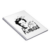 RIMBAUD Portrait-Notebook Notizblock (Rechte Seite)