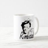 RIMBAUD Porträt-Tasse Kaffeetasse (VorderseiteRechts)