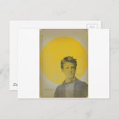 Rimbaud Postkarte (Vorne/Hinten)