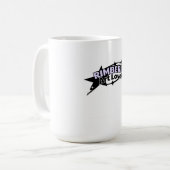 Rimberio Art Lover Logo Kaffeetasse (Vorderseite Links)