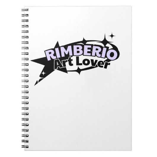 Rimberio Art Lover Logo Notizblock (Vorderseite)
