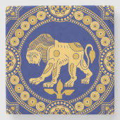 Rimini Lion Stone Untersetzer (Vorderseite)